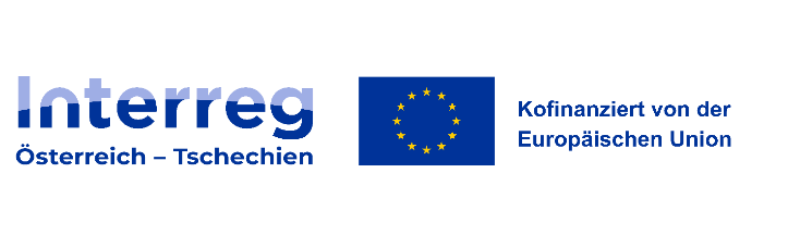 Logo des Förderprogramms „INTERREG Österreich – Tschechien 2021-2027“ ©Land NÖ