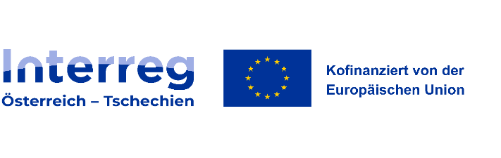 Logo des Förderprogramms „INTERREG Österreich – Tschechien 2021-2027“ ©Land NÖ
