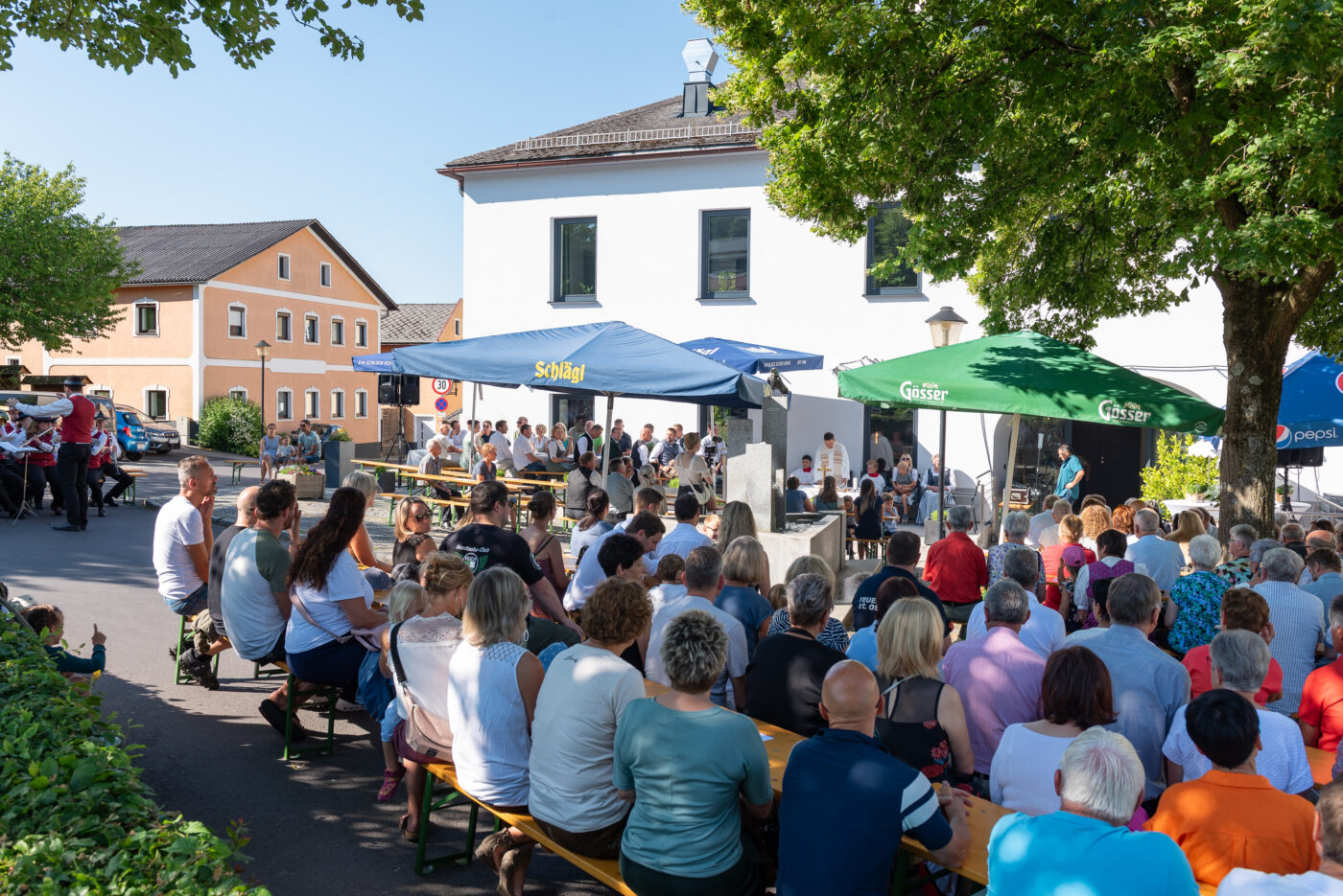 @Bürgergenossenschaft St. Oswald Feierliche Eröffnung des Steilstufen Wirt