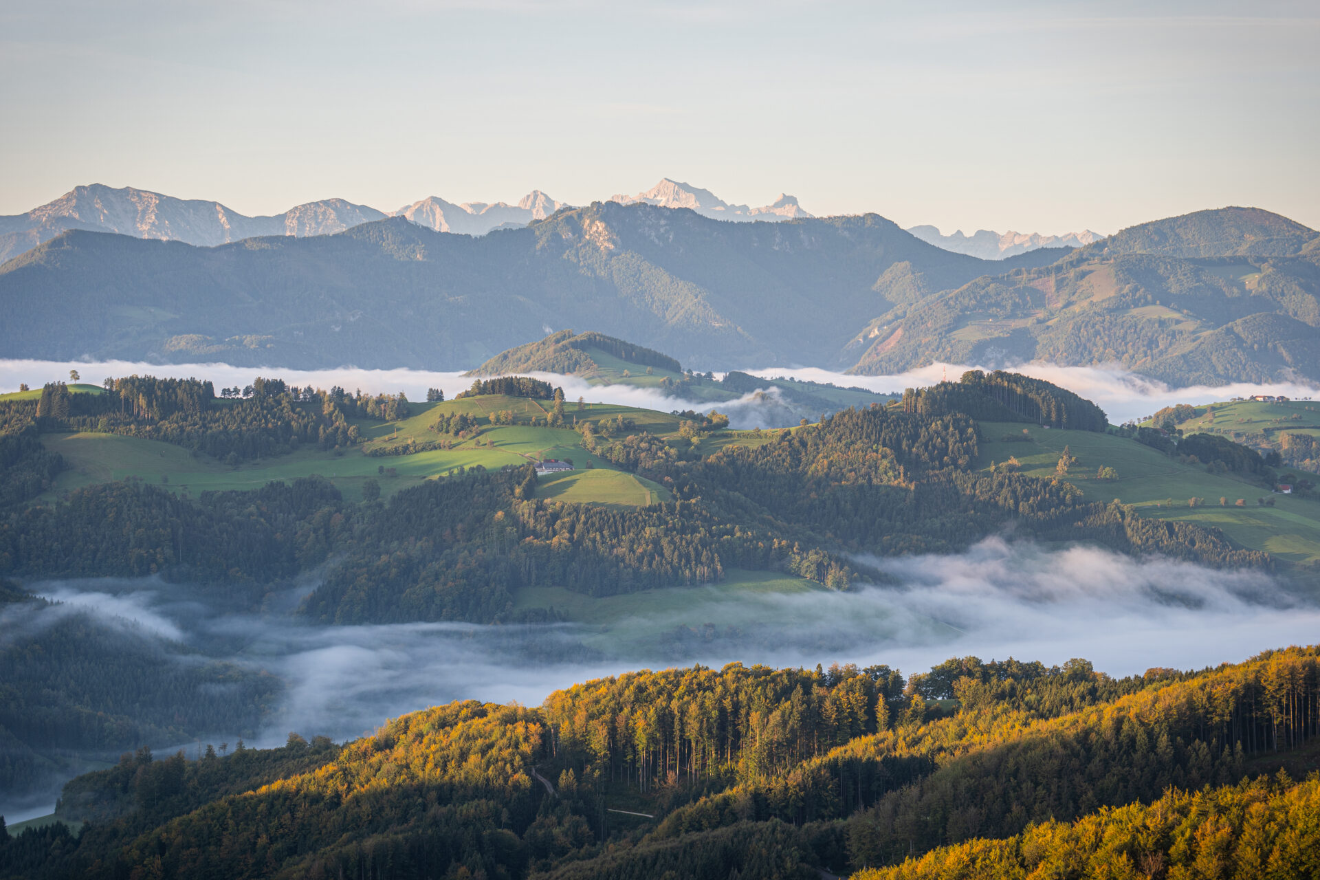 Nationalpark Region Steyr Damberg Fernblick
