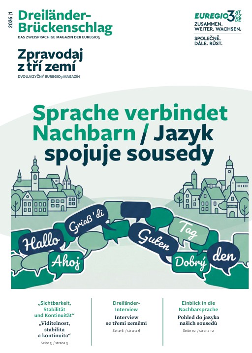 Nachbarsprache als Brücke: Neue Ausgabe des zweisprachigen EUREGIO3-Magazins online